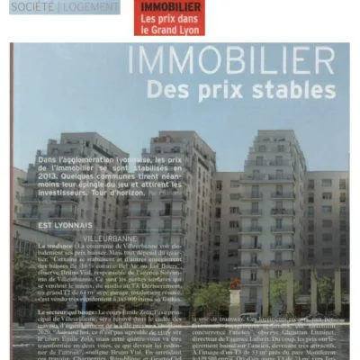 Immobilier : des prix stables