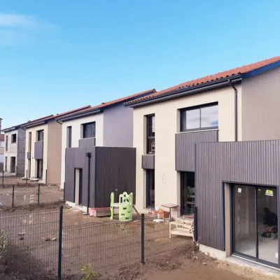 Maisons Axial inaugure l'Ecoquartier d'Echalas 3